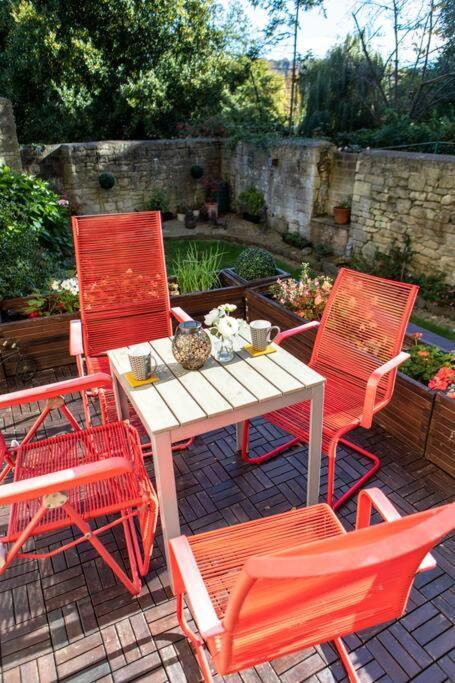Georgian House Garden Apartment Bath Exteriér fotografie