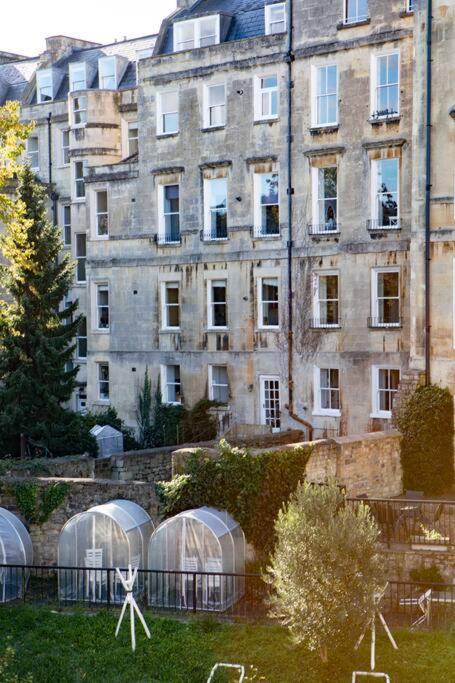 Georgian House Garden Apartment Bath Exteriér fotografie