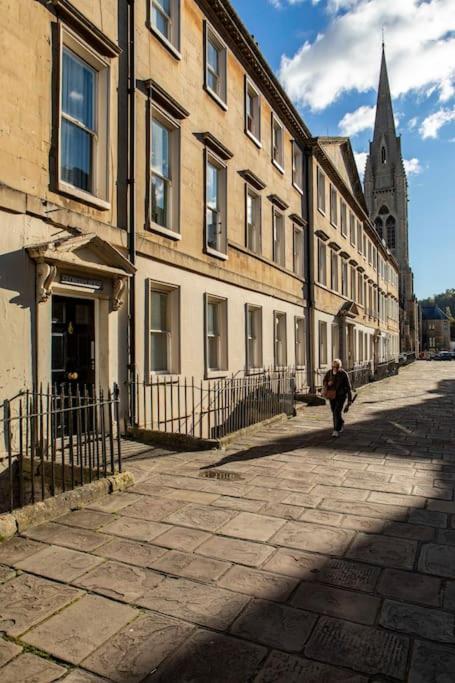 Georgian House Garden Apartment Bath Exteriér fotografie